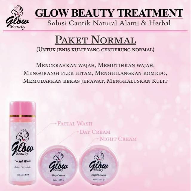 Glow beauty krim pemutih