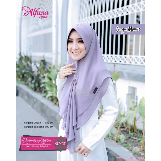 Alyssa Khimar AF 175 by Alfasa Hijab