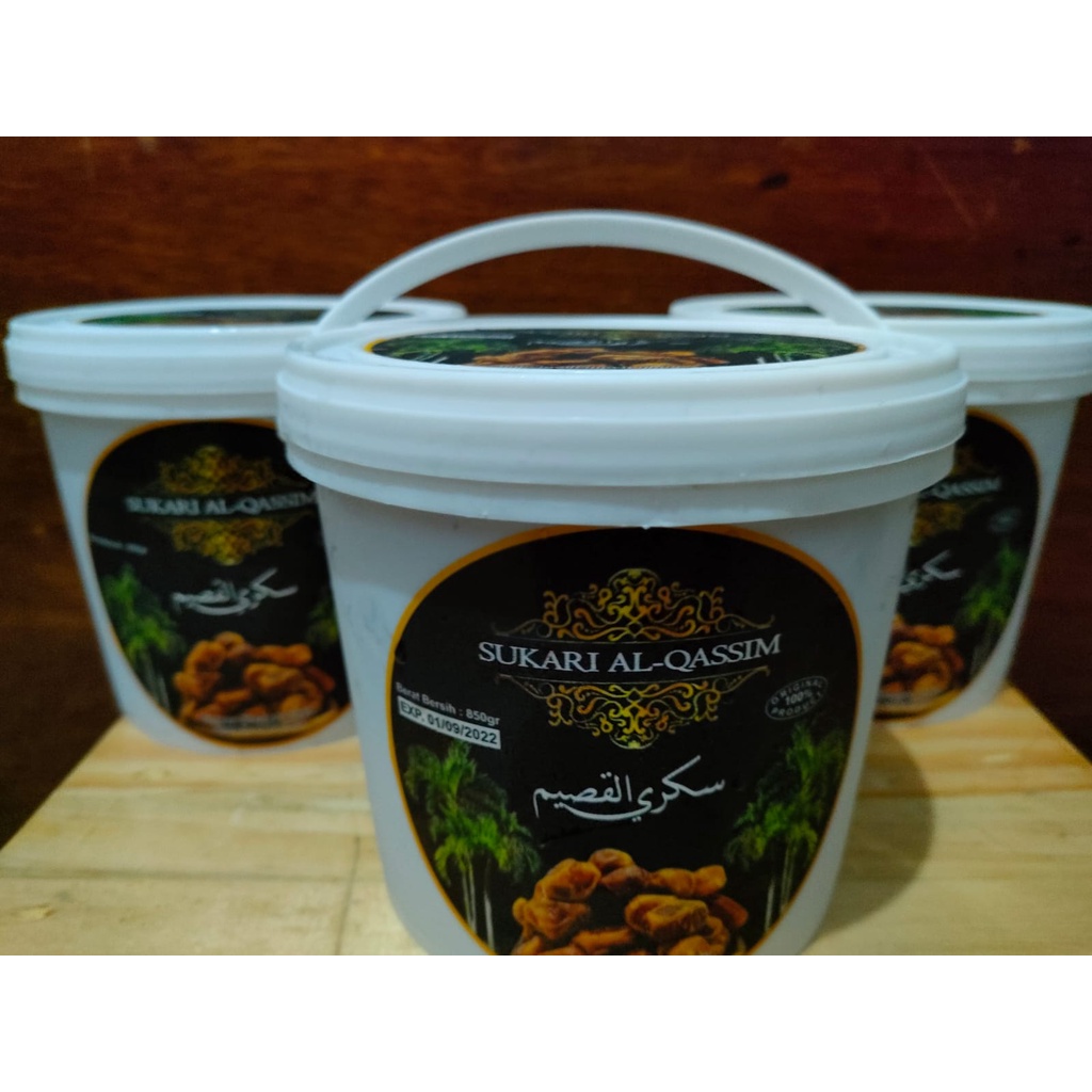 

FRESH KURMA SUKARI AL-QOSSIM 850 gr KEMASAN EMBER (Ruthob)