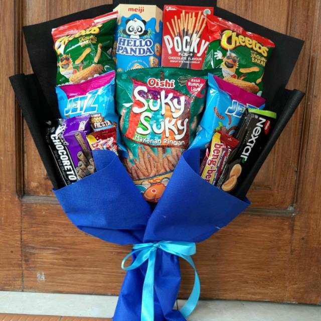 Bucket snack buket snack besar buket snack biru bucket snack jumbo buket snack wisuda bucket snack
