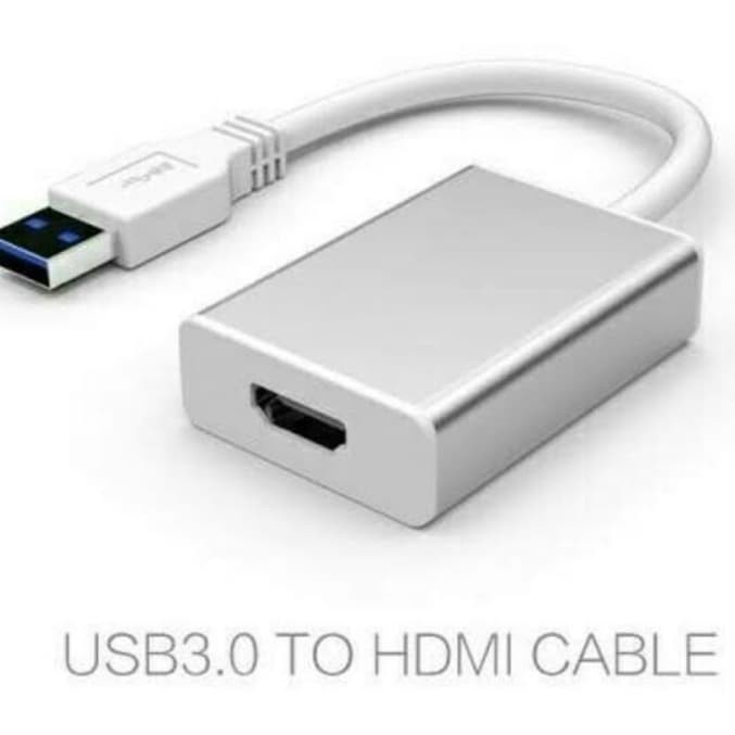 USB to HDMI Maxtech Kabel konverter Usb 3.0 to hdmi female adapter