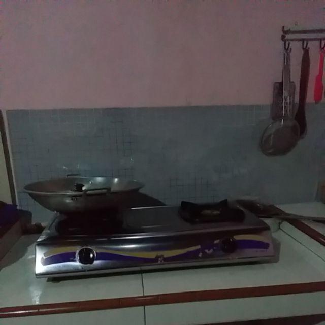 Stiker Dapur / Kamar Mandi Anti Air, Anti Minyak / Alumunium Foil