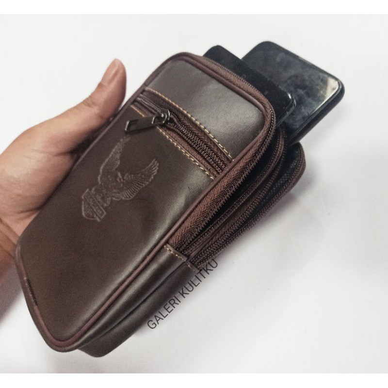 tas pinggang hp waistbag mini pria