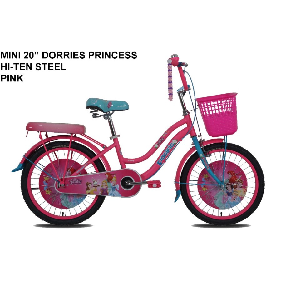 SEPEDA MINI ANAK PACIFIC DORRIES  PRINCESS 20&quot; FRAME STEEL BICYCLE KIDS