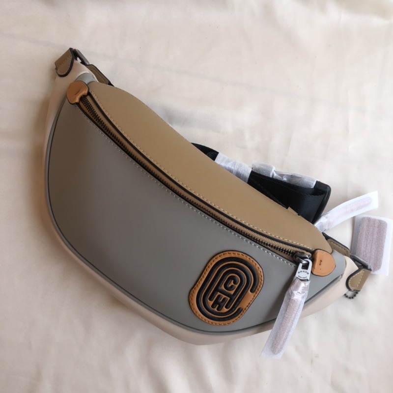 COACH WAISTBAG CREAM LOGO C IN SIGNATURE CANVAS