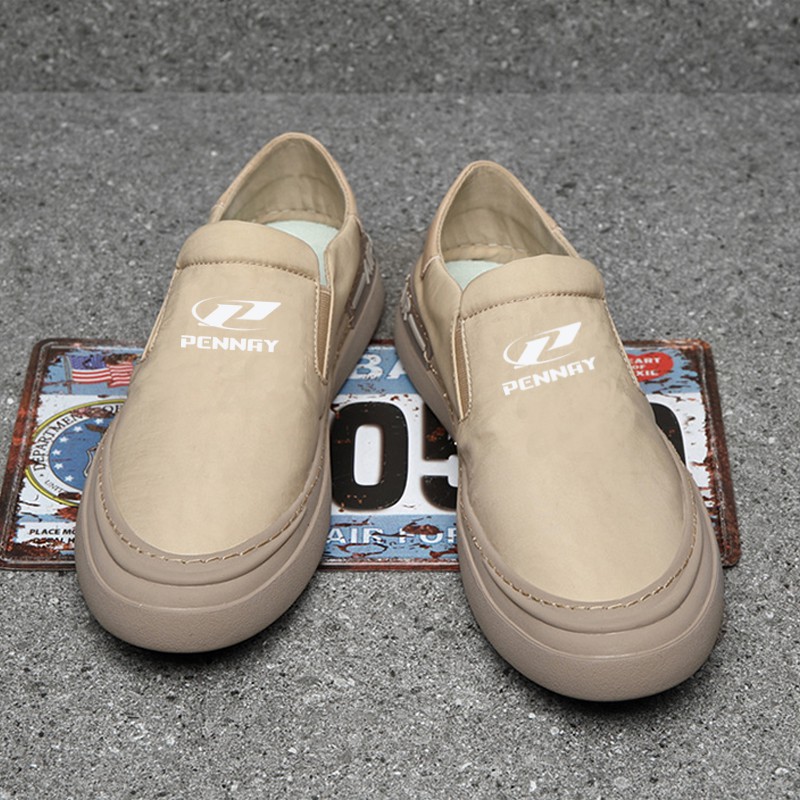 Dream Sepatu Slip On Basic Canvas Adagio Slip On Kasual dan Santai Pria Korea