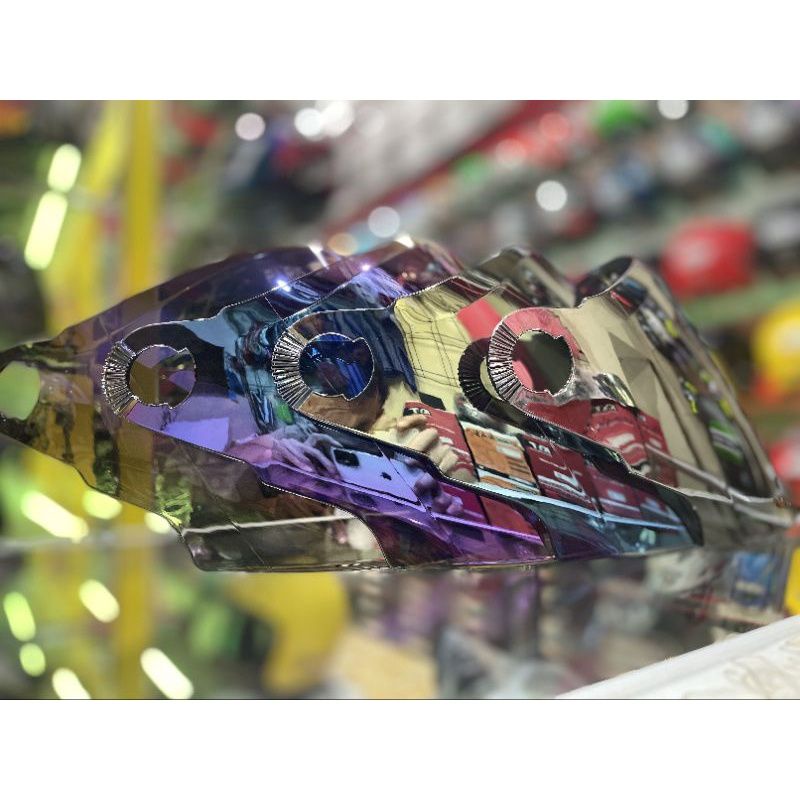 Kaca Helm flat visor INK Cx22 / ink cx390 bm 560 / KYT 2vision / vision 1 KYT Romeo Forza  BMC 560/ 