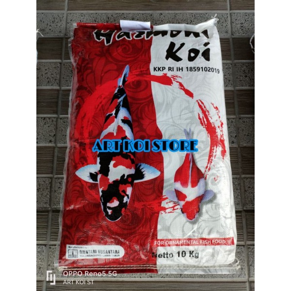 Harmoni Koi pakan ikan koi / pelet ikan koi 10kg