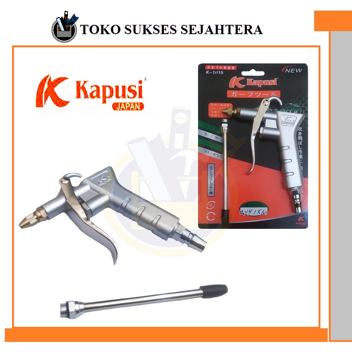 KAPUSI K-1015 Air Duster Semprotan Angin / Alat Semprot Angin Debu Kompressor Semprotan Air Blow Gun