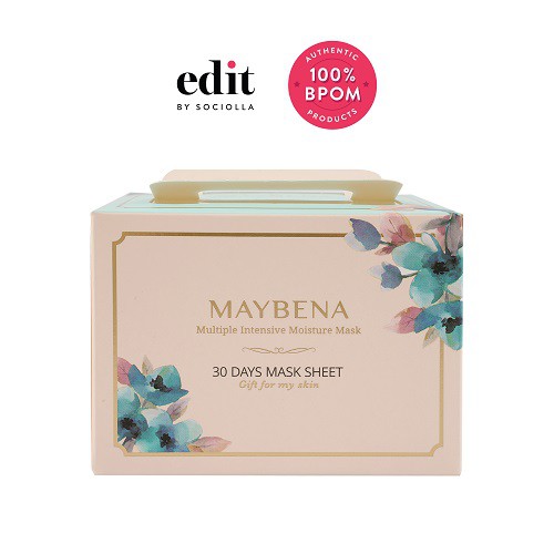 

Maybena Multiple Intensive Moisture Mask (30 sheets) - Size: 400 ml - Edit by Sociolla