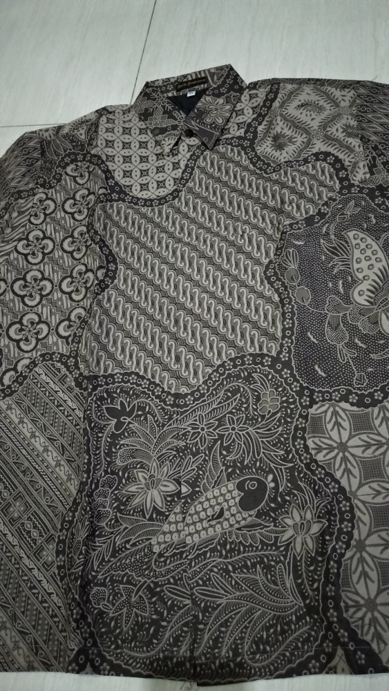 Motif Sekar Jagad #2 Kemeja Batik Pria Lrngan Panjang Baju Hem Atasan Premium Modern Full Furing