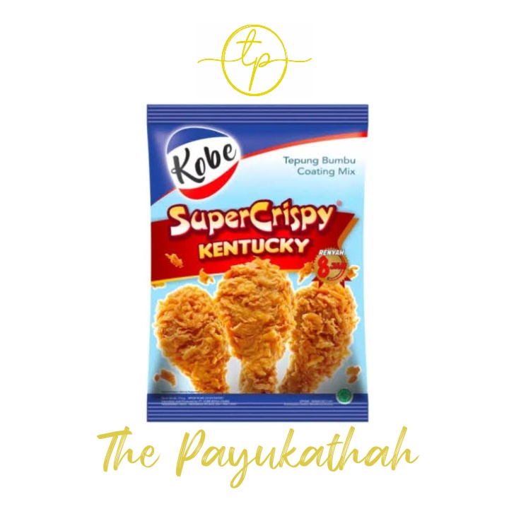 

Kobe Tepung Bumbu Supercrispy Kentucky Kemasan 210 Gram