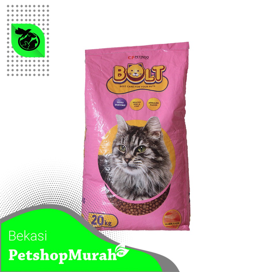 Cat Food / Makanan Kucing - Bolt 20 Kg Salmon