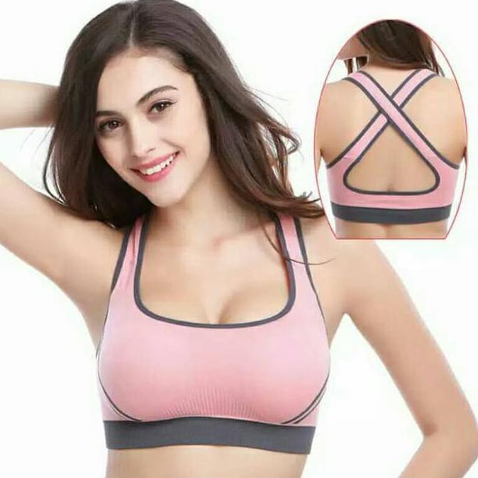 Sorex Bra BH Sport Senam Tali Silang 0019