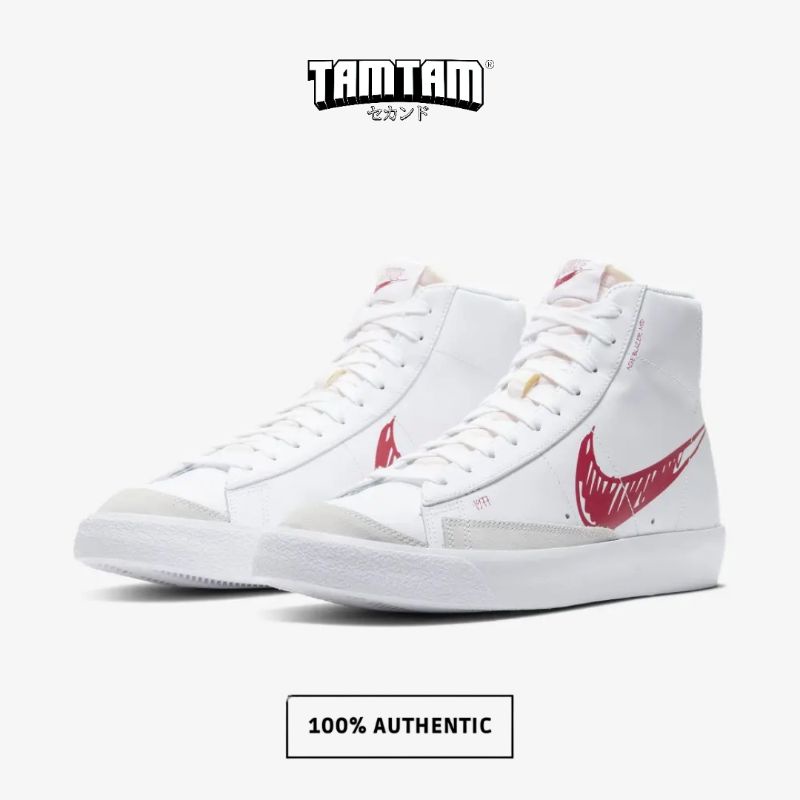 NIKE BLAZER MID 77 SKETCH RED