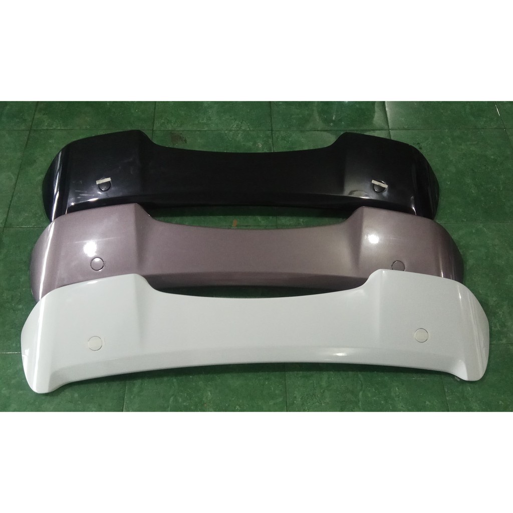 Spoiler aksesoris mobil honda CRV 2013 - polish metal