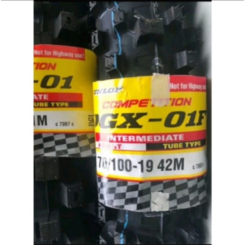 Ban luar cross dunlop DGX 01 70-100x19-adventure-DGX 01 Trial 70 100