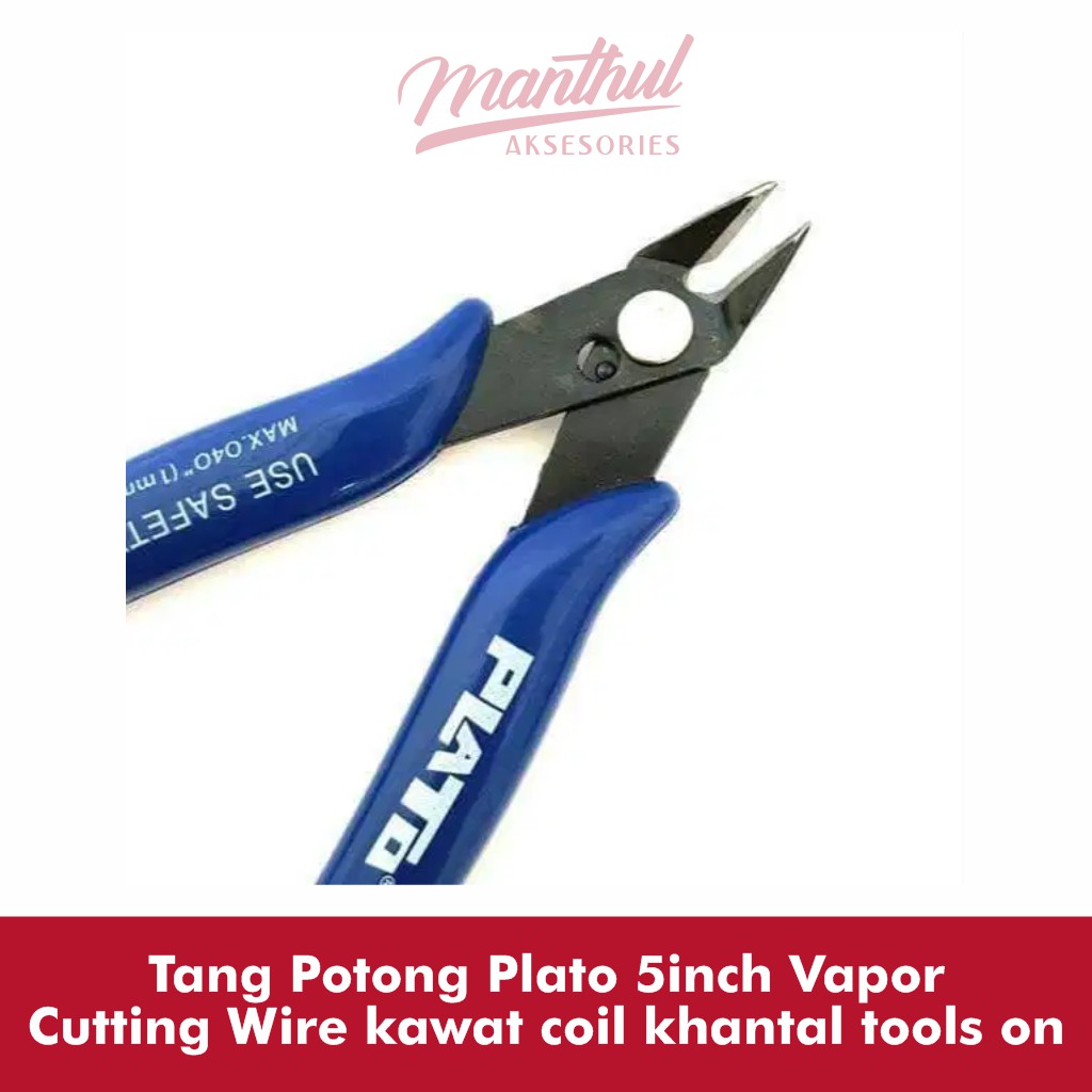 Tang Potong Plato 5inch Vapor Cutting Wire kawat coil khantal tools on