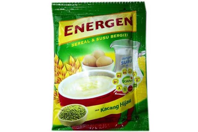 energen coklat/jahe/kurma/vanila/kacang hijau