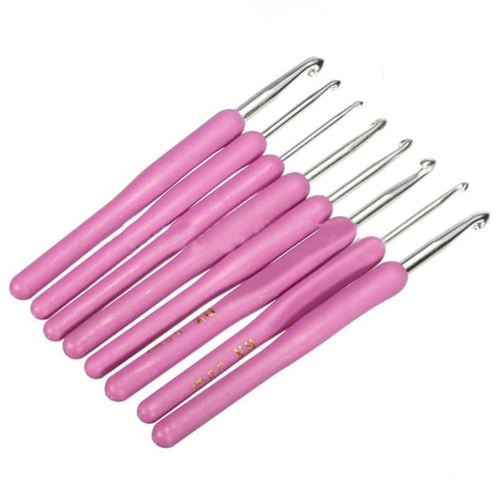 Crochet Hook - Hakpen 2.5/3.0/3.5/4.0/4.5/5.0/5.5/6.0mm (8pcs)