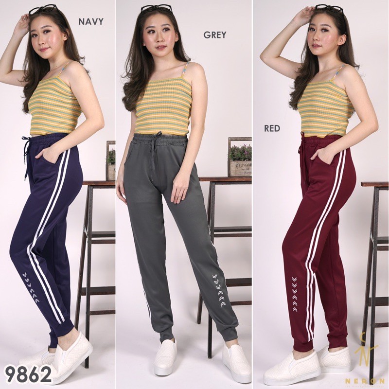 Celana Jogger 9862 Celana Wanita