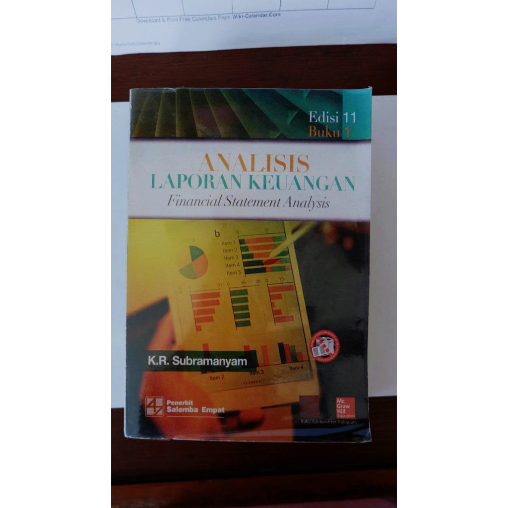 BUKU AUNTANSI: ANALISIS LAPORAN KEUANGAN BUKU 1 EDISI 11 - KR SUBRAMANYAM
