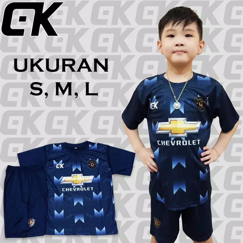 SETELAN BAJU BOLA ANAK SML