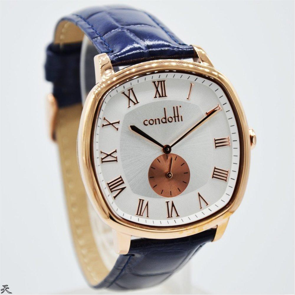 Jual Condotti CN1081-RG02-L04 Features Small Second Original - JAM TANGAN PRIA MEWAH Murah