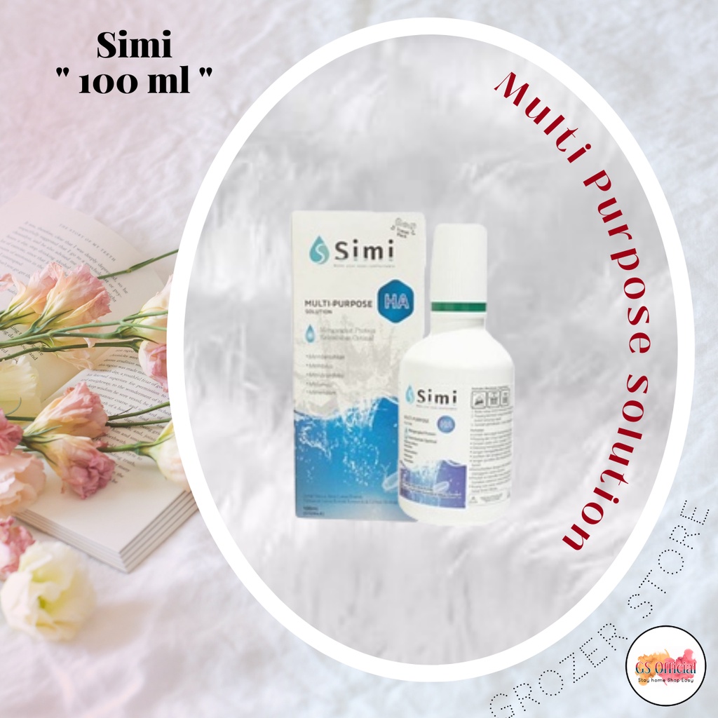 CAIRAN / PEMBERSIH / AIR CUCI SOFTLENS SIMI 100ml