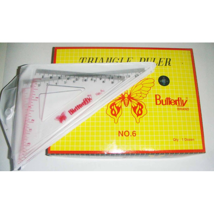 

Penggaris Segitiga Butterfly