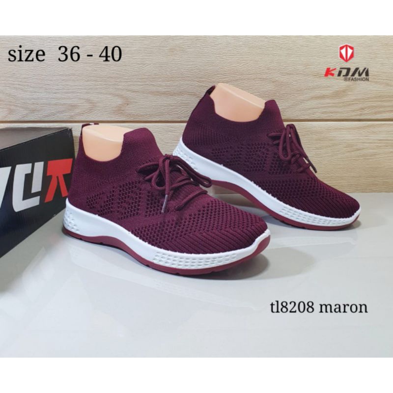 SEPATU SPORT SNEAKERS RAJUT IMPORT ORI KDM | SEPATU OLAHRAGA JOGGING SENAM