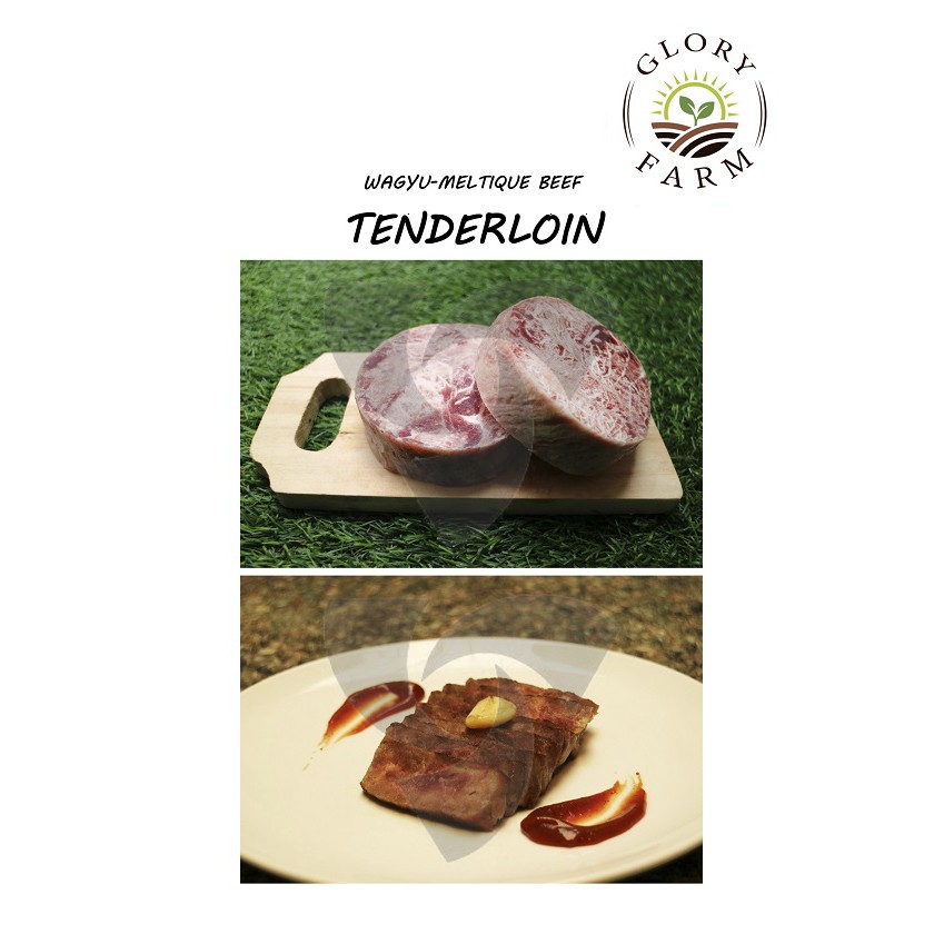 

Wagyu Meltique Tenderloin Beef 160gram 1pc @160gram | GLORY FARM