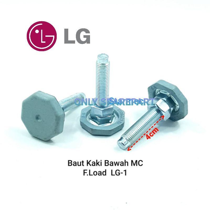 Baut kaki bawah mesin cuci LG Front Loading