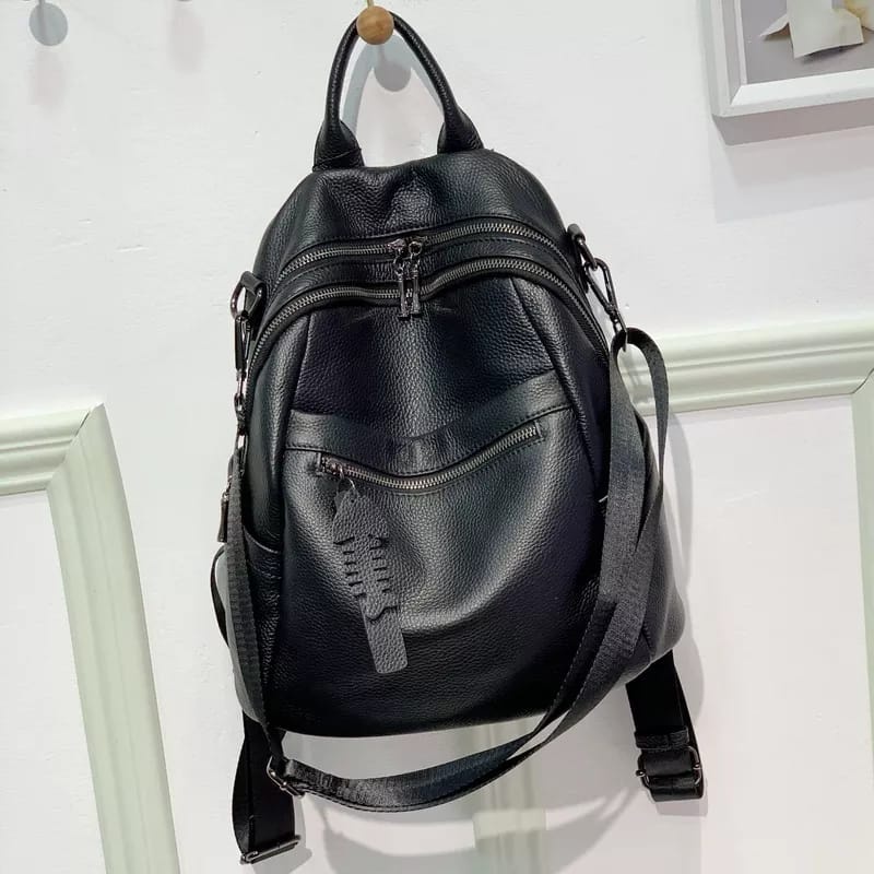 TAS RANSEL PUNGGUNG WANITA PREMIUM / TAS MULTIFUNGSI SELEMPANG STYLE 091