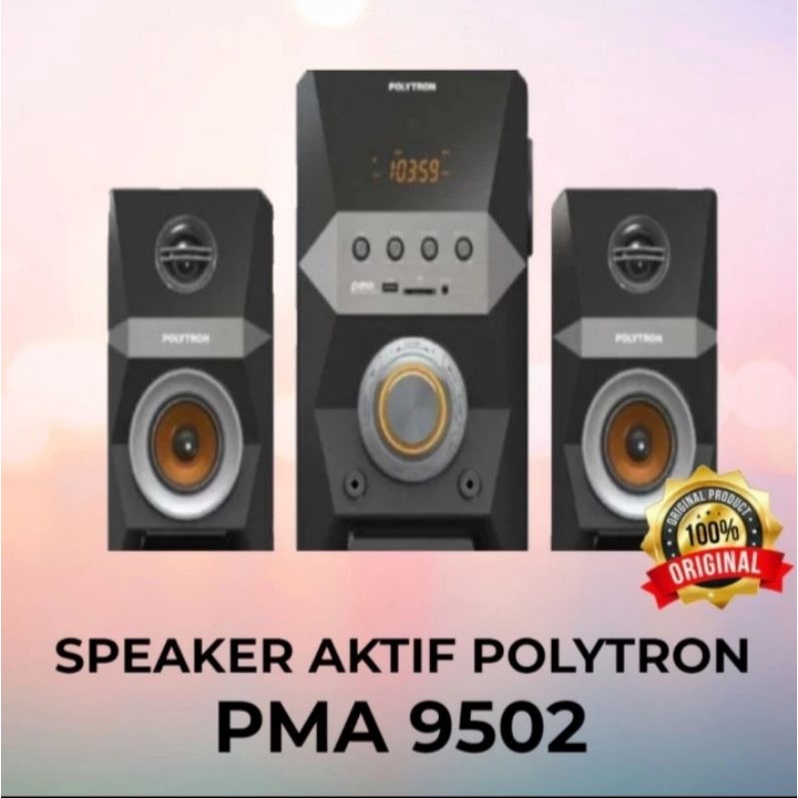POLYTRON PMA 9502 Speaker Aktif Bluetooth
