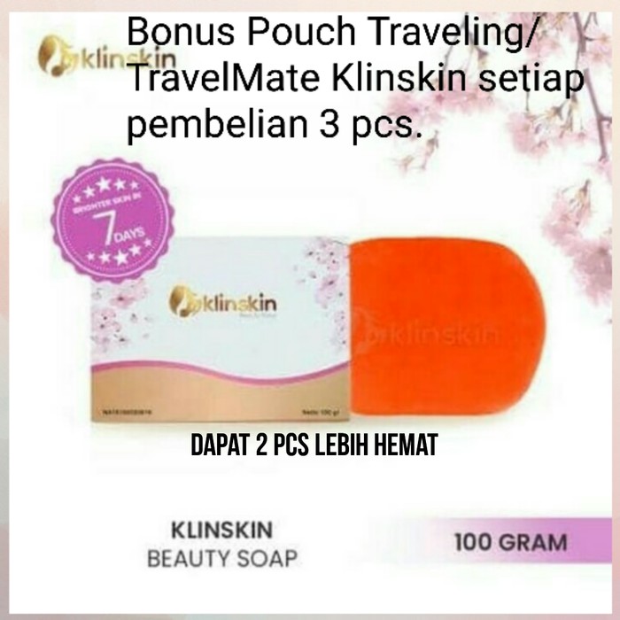 COD -  KLINSKIN BEAUTY SOAP - ORIGINAL 100%