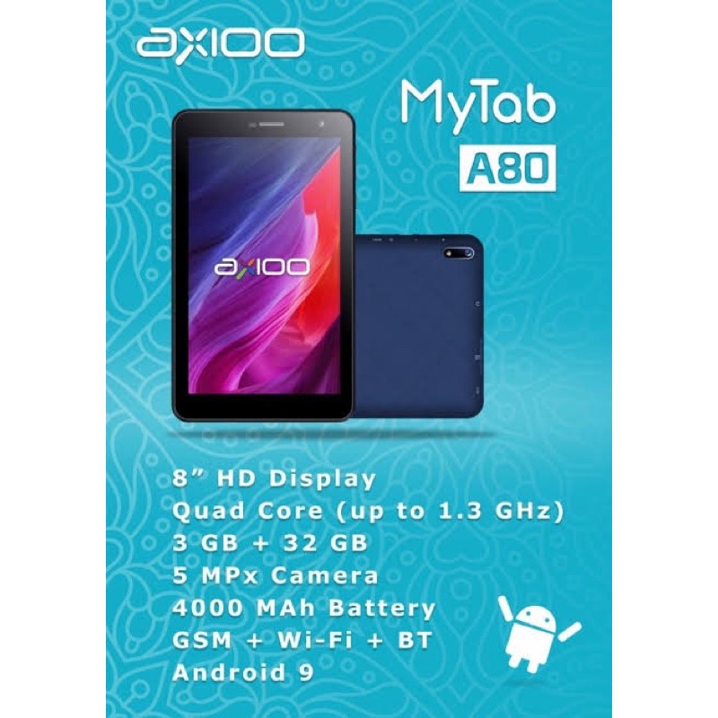 Axioo My tab A80