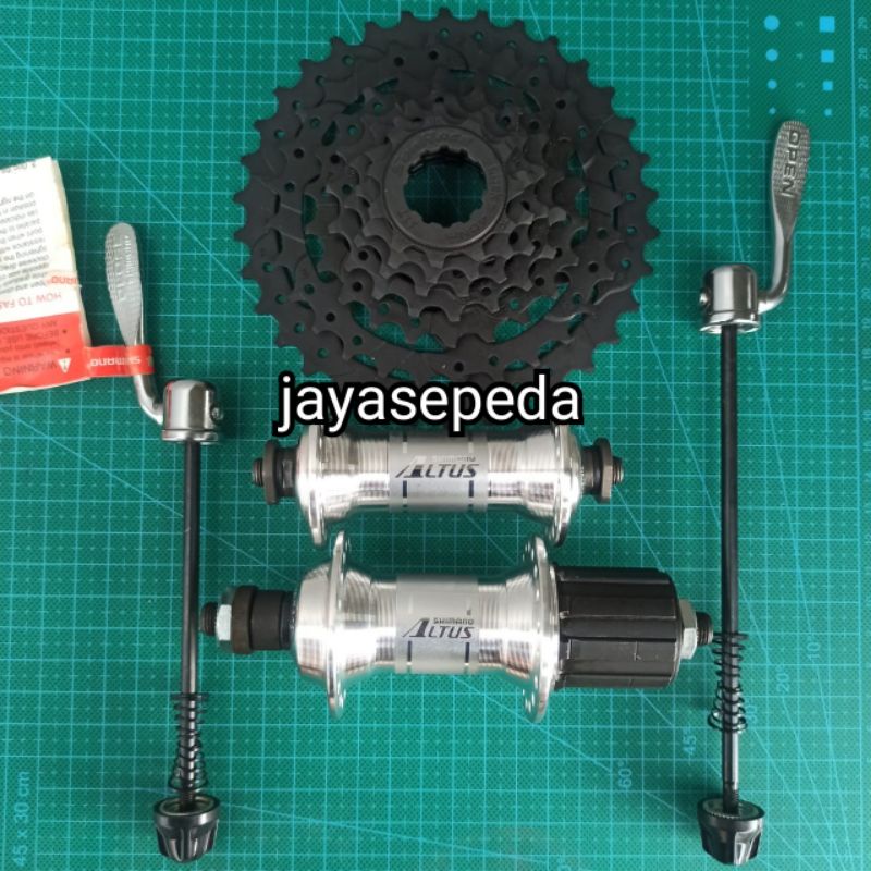 Hub Freehub Shimano Altus 36H Vintage Sprocket SunRace 7 Speed 11 -34T