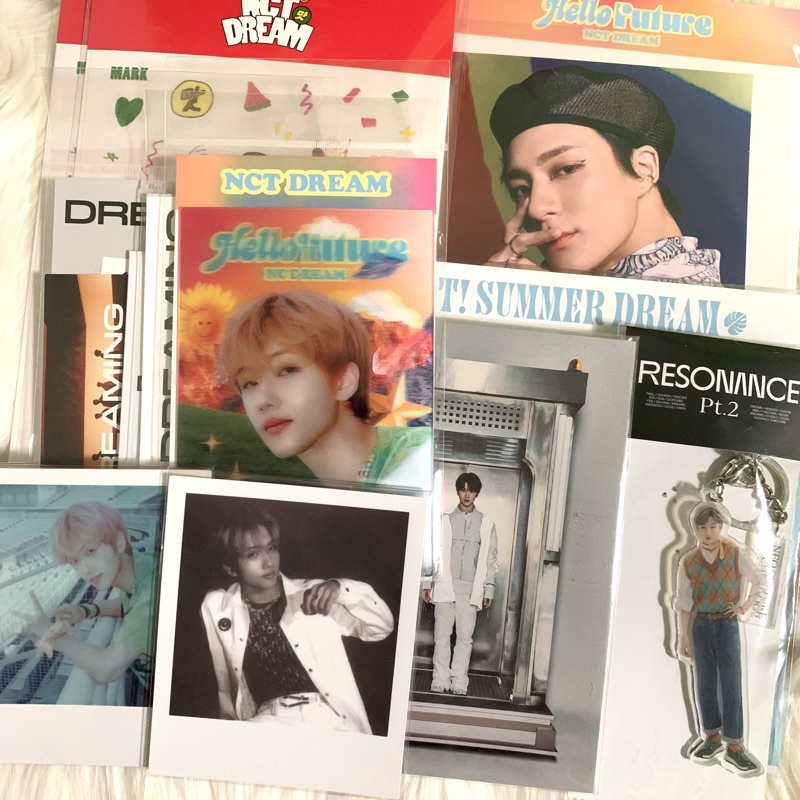 READY STOCK MERCH ONLY LENTI HELLO FUTURE JENO JISUNG DECO HOT SAUCE JISUNG STICKER EPOXY NCT DREAM 