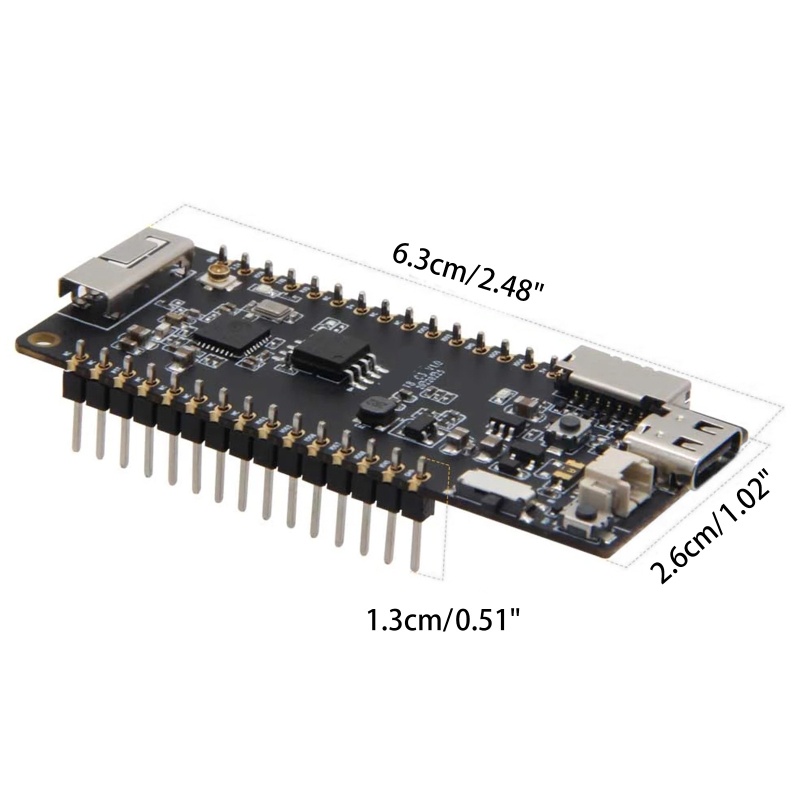 Btsg T8-C3 ESP32-C3 Papan Pengembangan WiFi+Modul Pembangunan Kompatibel Dengan Bluetooth