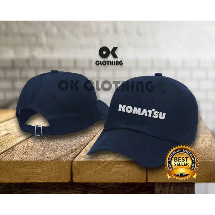 (TERLARIS)  Topi Baseball Komatsu -Palace Store