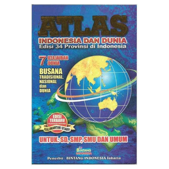 Image of ATLAS Indonesia dan Dunia 34 Provinsi di Indonesia Murah #0