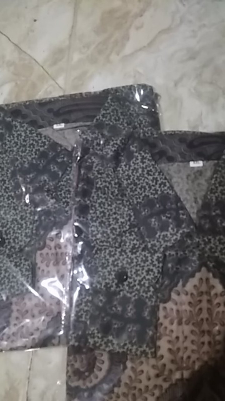 Maura Couple - Sania Ruffle Batik Couple Ori Ndoro Jowi Garansi Termurah Shopee - Batik Modern Solo