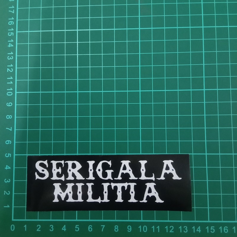Stiker Musik  Sticker Band Anti Air Graftac (BEBAS PILIH MOTIF)-Band-6