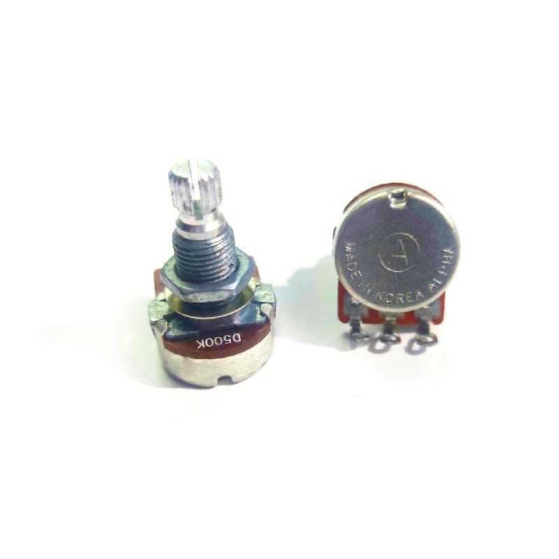 potensio gitar &amp; bass D500K Alpha original volume tone potensio gitar &amp; bass alpha 500K original