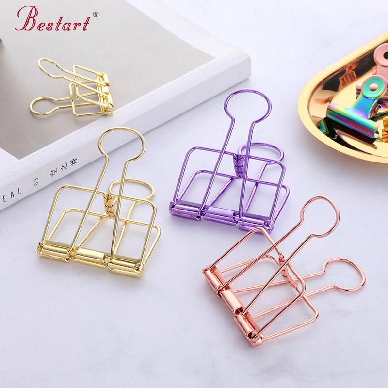 

Penjepit Kertas Gold Metal Paper Clip Binder Clip Paper Klip Office