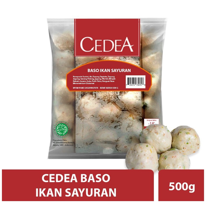 

Cedea Bakso Ikan Sayuran