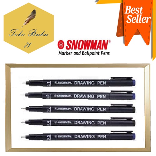 

PEN LUKIS / PULPEN GAMBAR / DRAWING PEN SNOWMAN FT-700