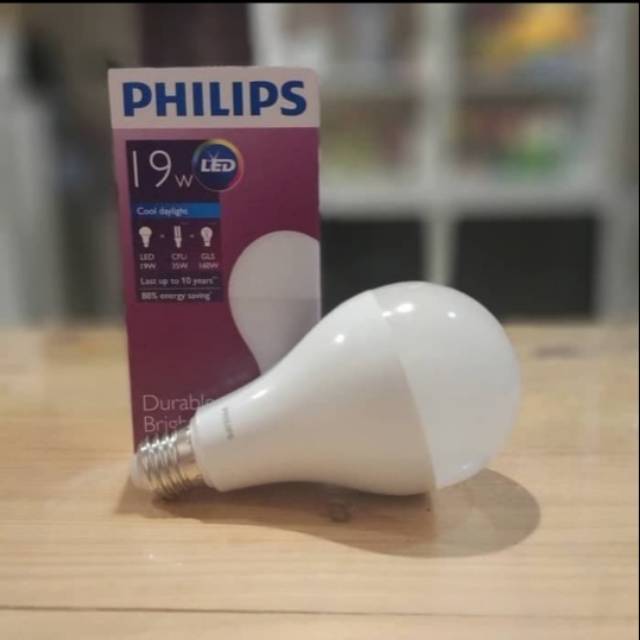 Bohlam philips 19w led bulb 19 watt lampu philips 19 w