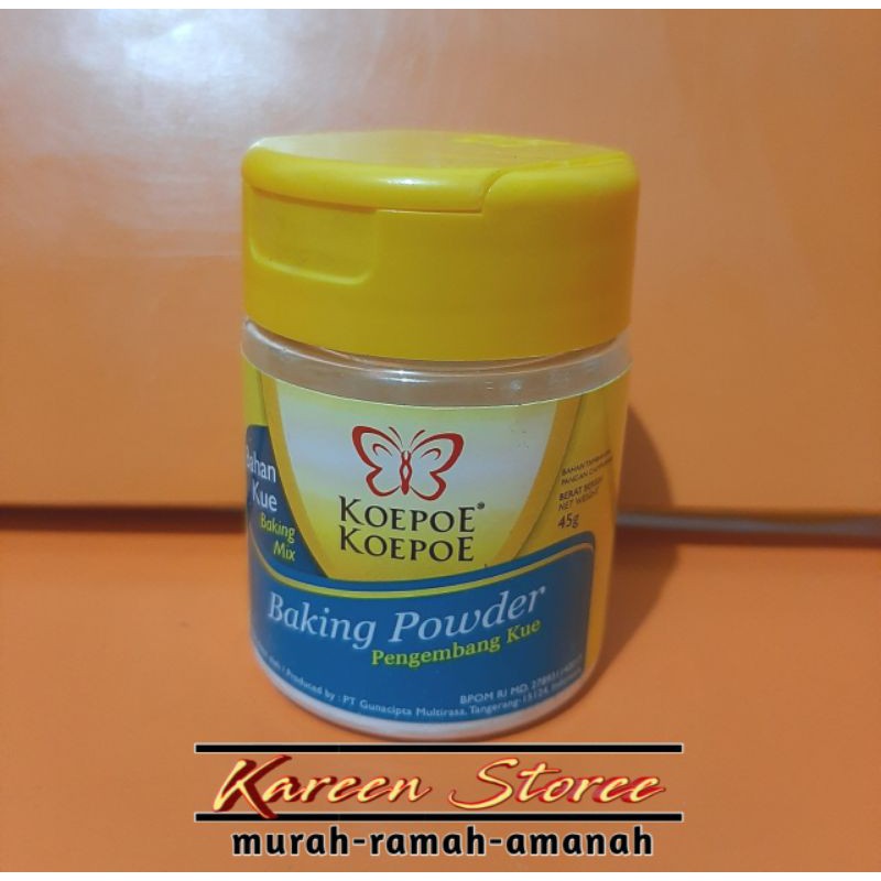 

Baking powder Koepoe Kupu 45g